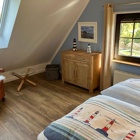 Grosse 4 Sterne Ferienwohnung Beim Boddenstrand Sundhagen-Niederhof Exterior foto