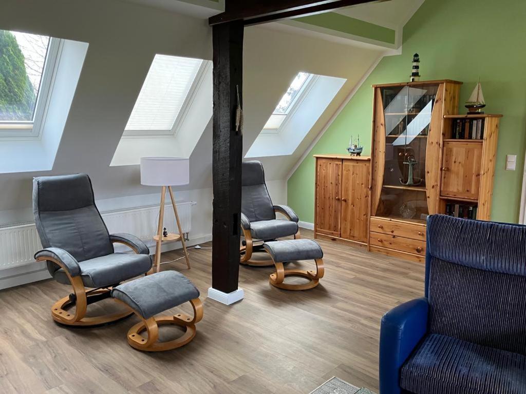 Grosse 4 Sterne Ferienwohnung Beim Boddenstrand Sundhagen-Niederhof Exterior foto