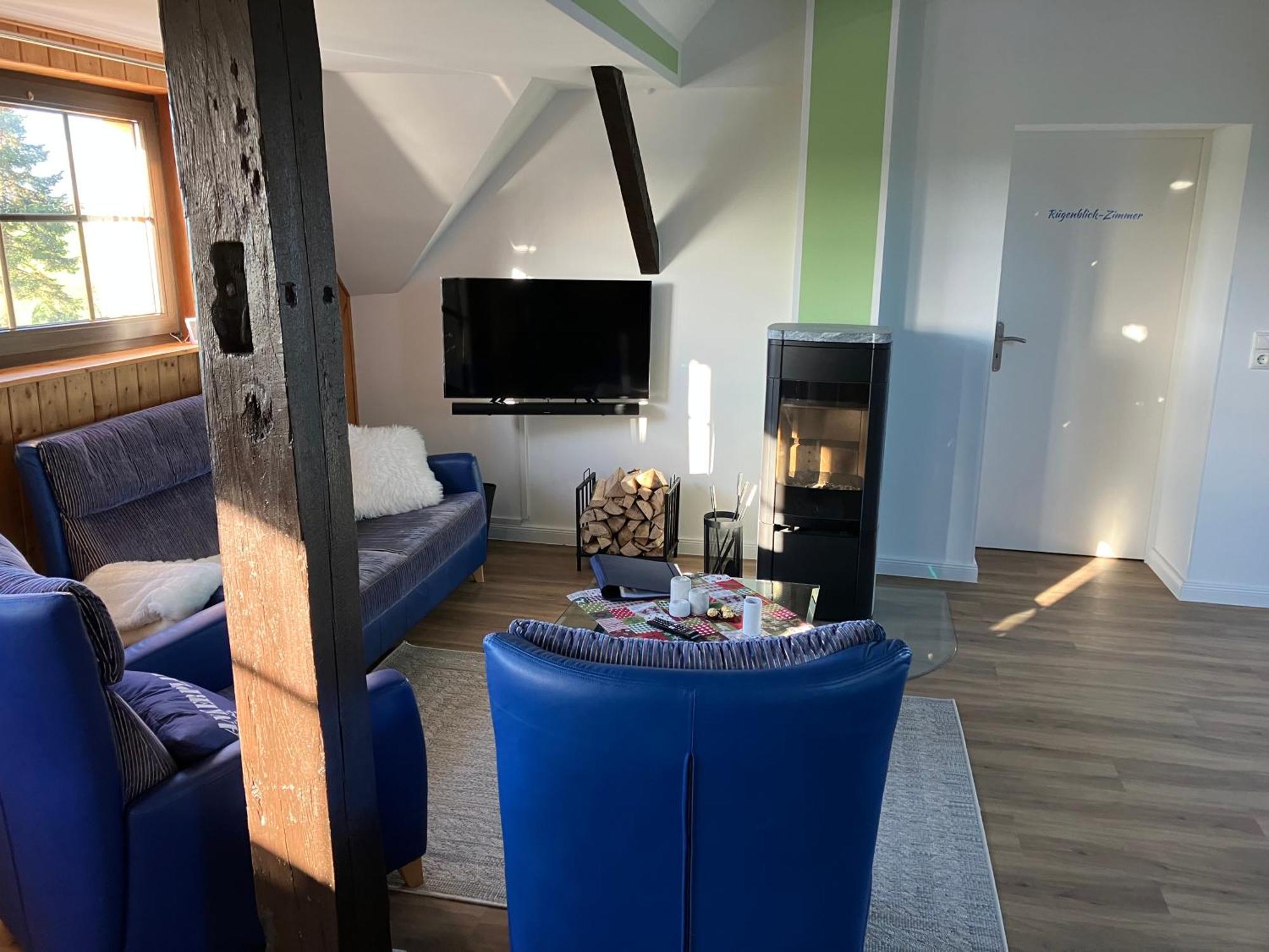 Grosse 4 Sterne Ferienwohnung Beim Boddenstrand Sundhagen-Niederhof Exterior foto