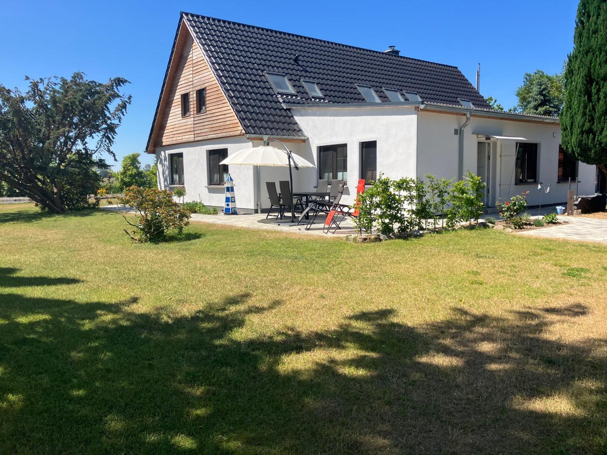 Grosse 4 Sterne Ferienwohnung Beim Boddenstrand Sundhagen-Niederhof Exterior foto