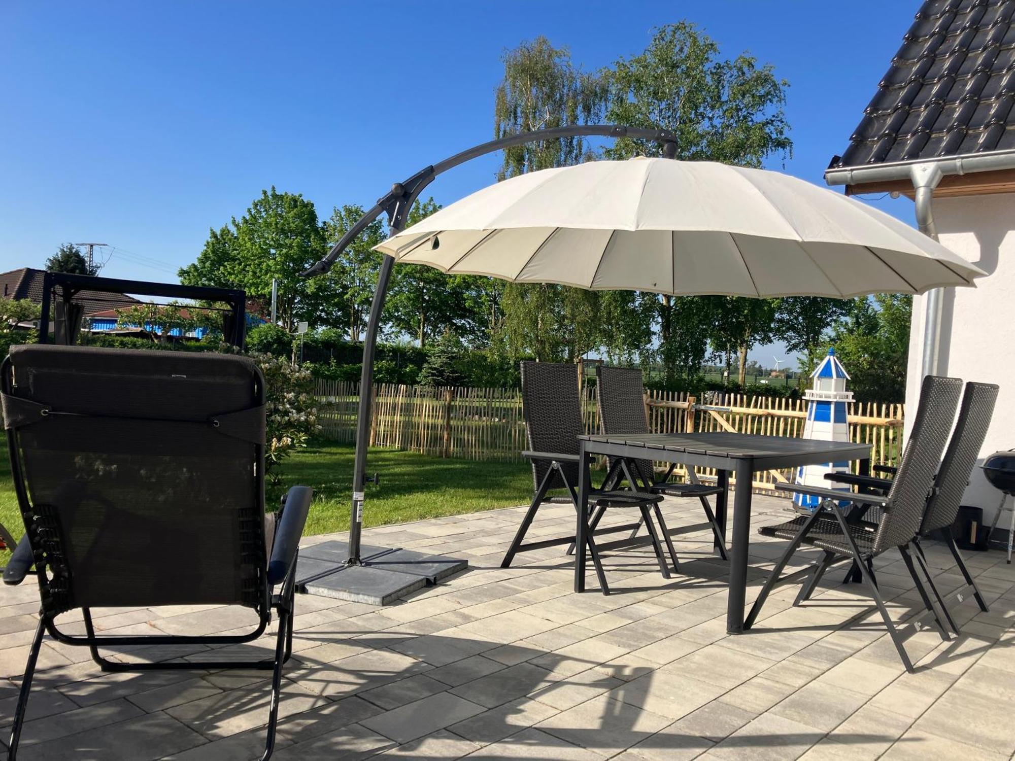 Grosse 4 Sterne Ferienwohnung Beim Boddenstrand Sundhagen-Niederhof Exterior foto
